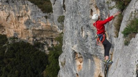 Escalade Ardeche Grande Voie - Cimes & Canyons