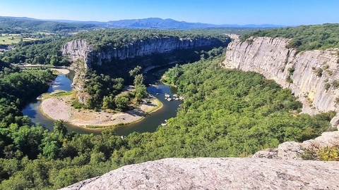 Meilleurs sites d'escalade en Ardèche
