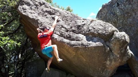 Escalade Bloc Ardeche