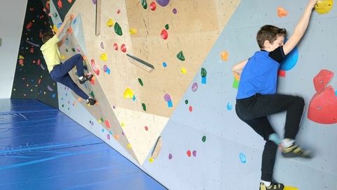 Escalade de bloc en salle en Ardeche avec Complexefit