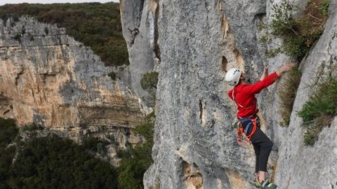 Escalade en Ardèche