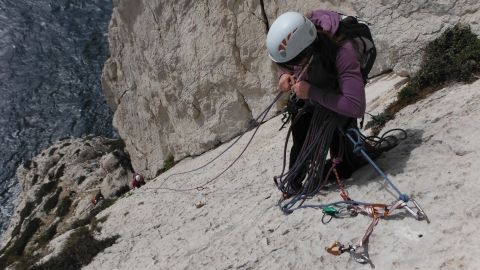 Escalade Grande Voie Ardeche